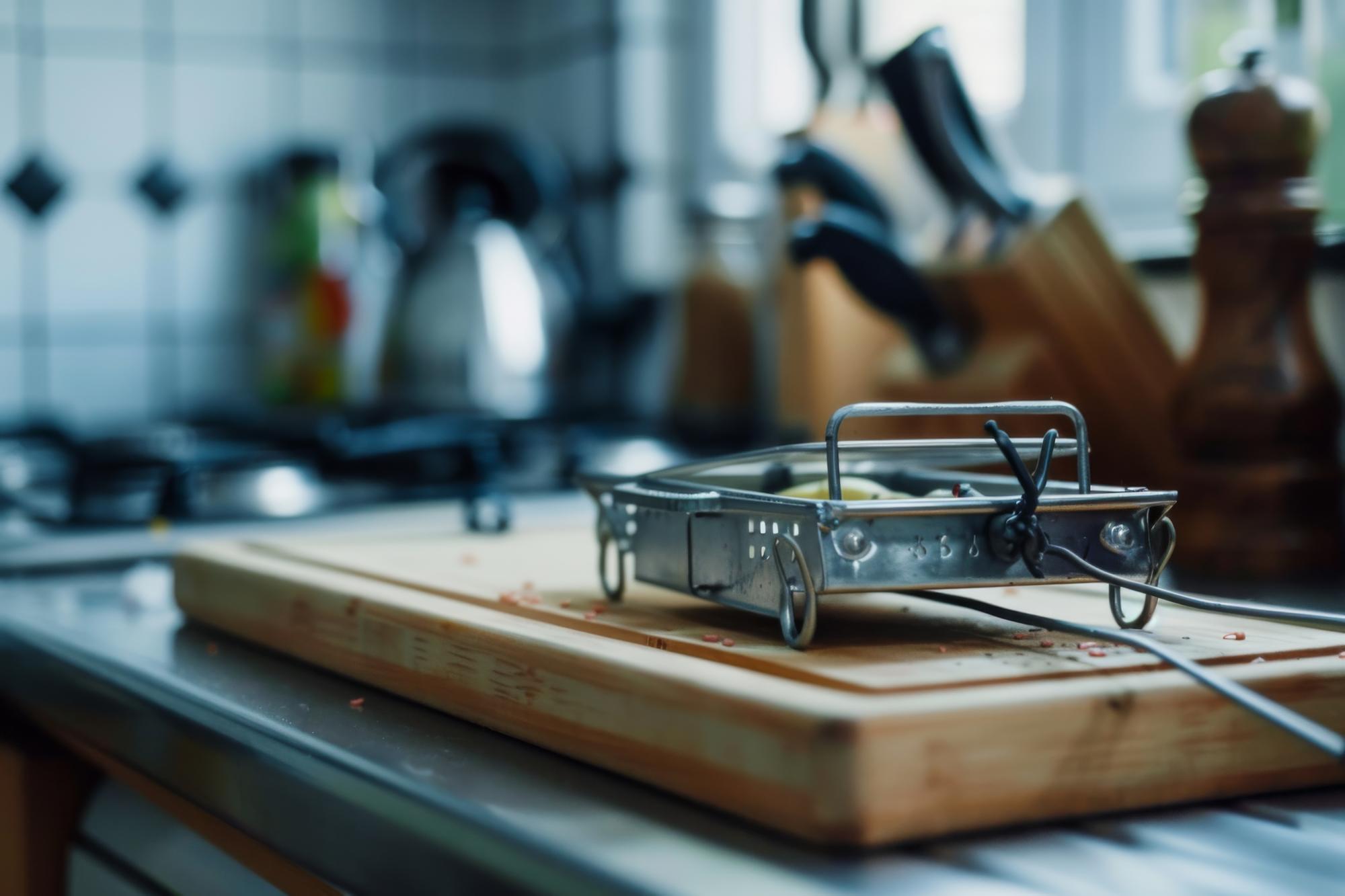 Stazione di lavoro in cucina professionale